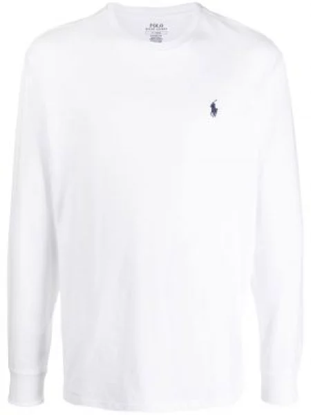 Hanorac crewneck Polo Ralph Lauren alb