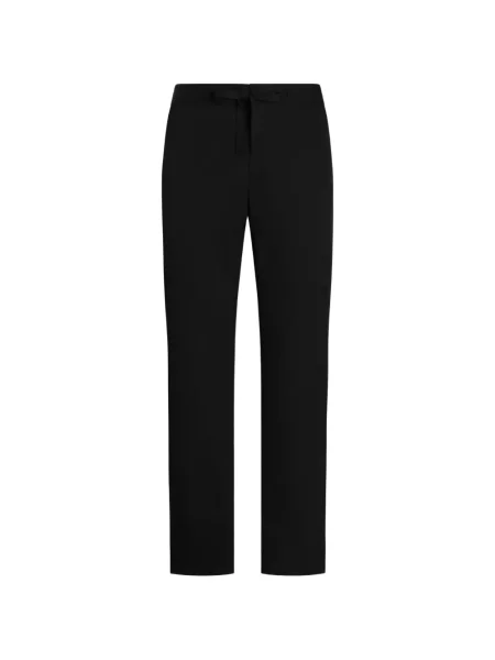 Pantaloni de jogging Dolce & Gabbana de lână alergare negru