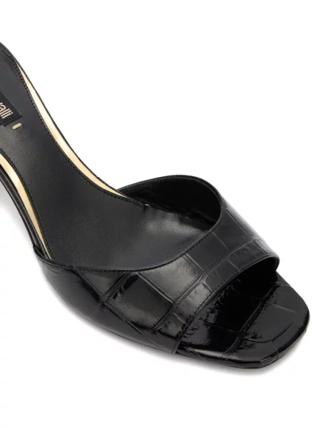 Mules Roberto Cavalli μαύρο