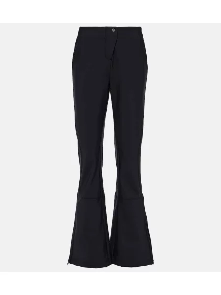 Jeździć na nartach spodnie dresowe Fusalp czarne