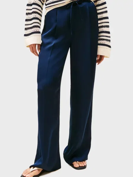 Атласні штани Tommy Hilfiger сині