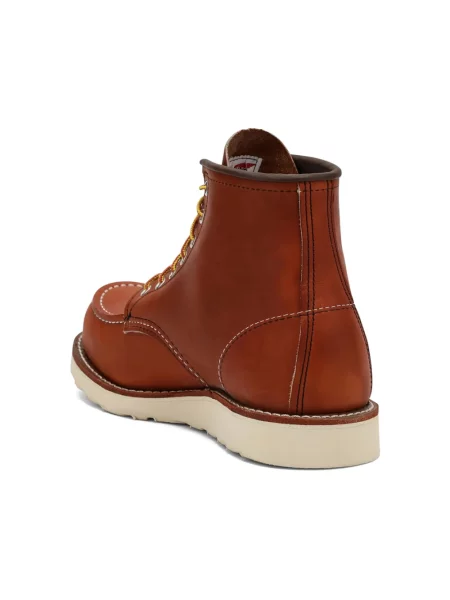 Botki Red Wing Shoes skórzane klasyczne czerwone