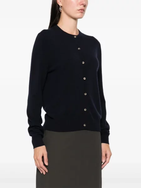 Cardigan Soft Goat fără armătură albastru