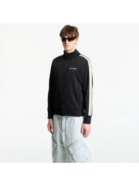 Jachetă Palm Angels Classic Logo Track Jacket UNISEX Black/ Off White M alb