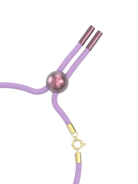 Náramek Swarovski DULCIS fialový