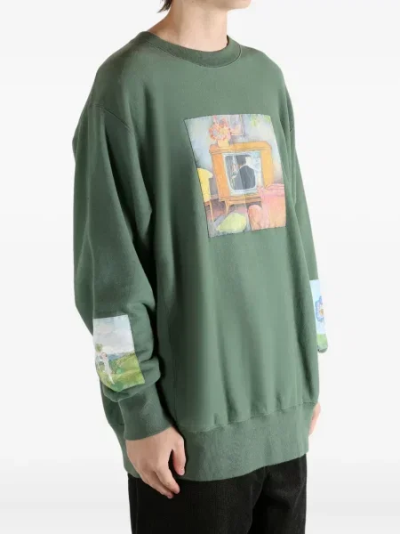 Hanorac Undercover cu imagine verde