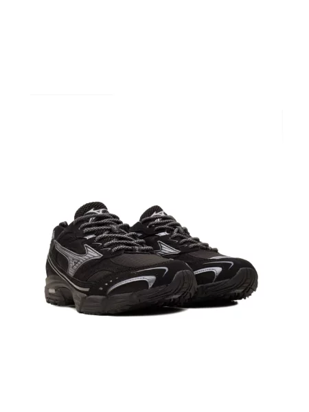 Sneakersy Mizuno z logo czarne