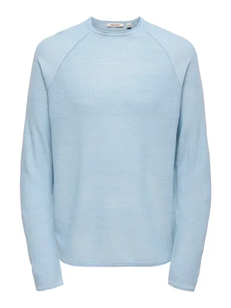 Only & Sons Svetr nebeská modř