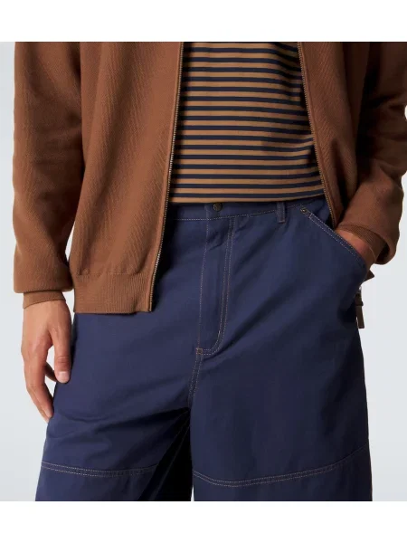 Pantaloni scurți Moncler de in albastru