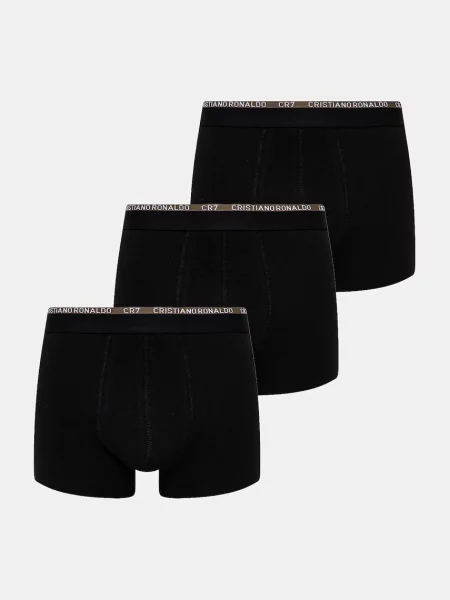 Cristiano Ronaldo boxeralsó 3 db férfi fekete