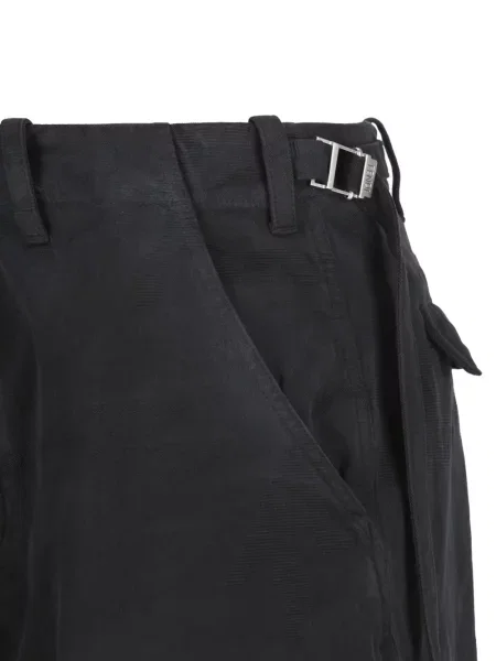 Decupat pantaloni cargo Fendi negru