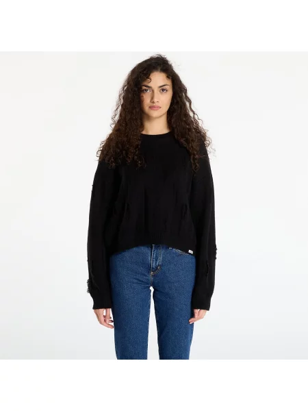 Пуловер Guess Originals Distressed Sweater Black XS черно