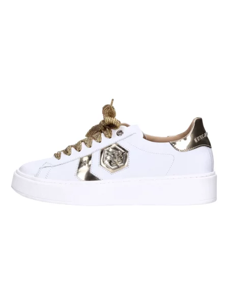 Sneakersy Philipp Plein skórzane białe