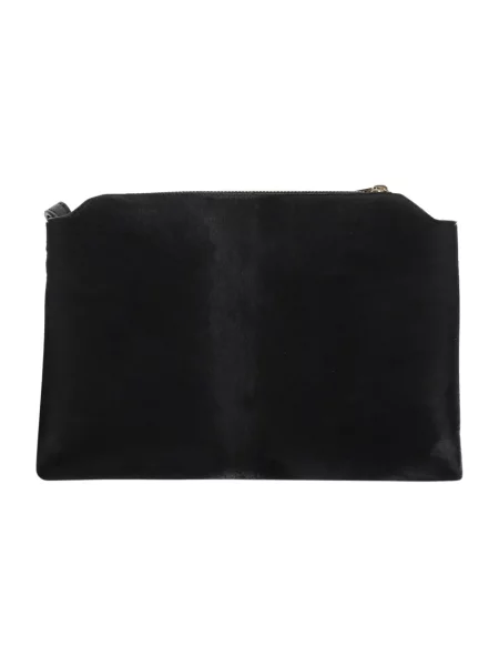 Torebka crossbody Khaite skórzana czarna