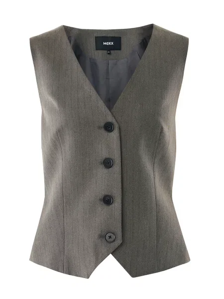MEXX Vestă de costum închis gri