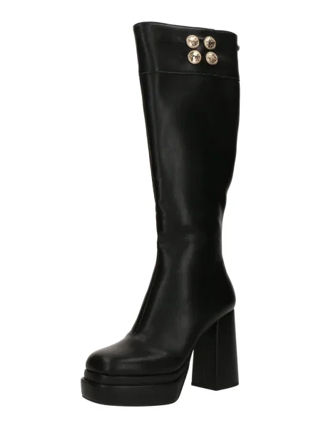 Buffalo cizme May Boot Btn cu drept negru