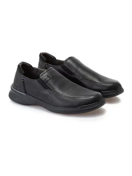 Półbuty Clarks skórzane czarne