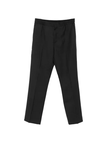 Pantaloni Paul Smith de lână gri