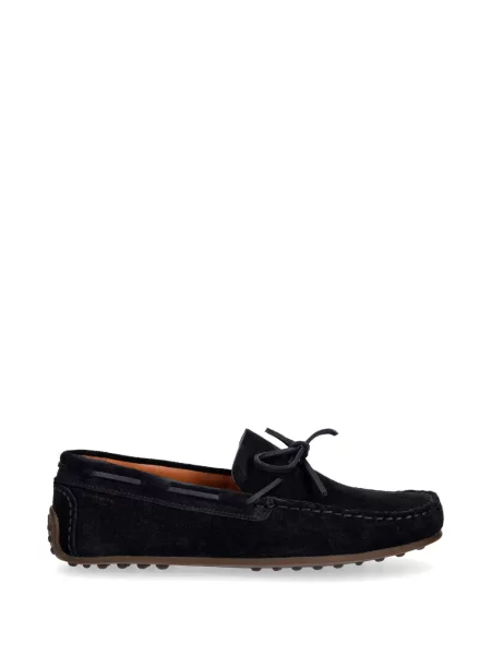 Pantofi loafer Vagabond cu funde din piele de căprioară negru