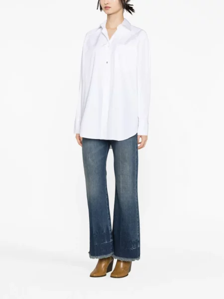 Cămașă Stella Mccartney lungă alb