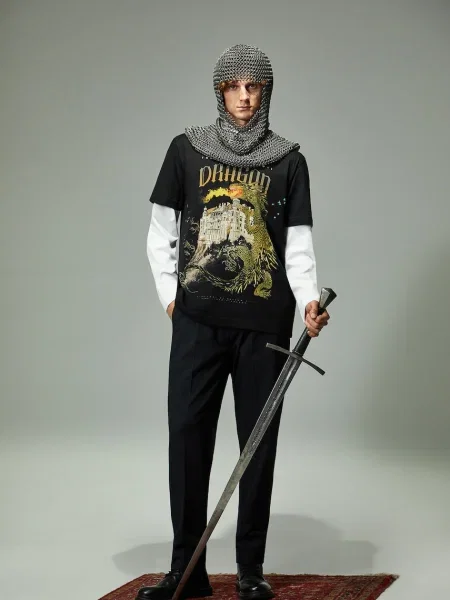 Тениска Medicine черно