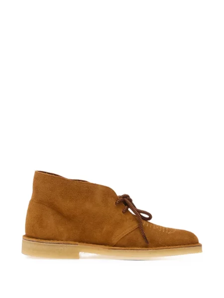Púštne členkové topánky Clarks Originals hnedá