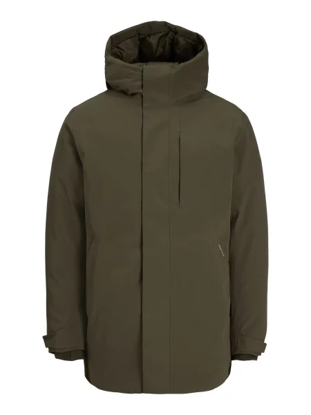 Geacă parka Jack & Jones verde