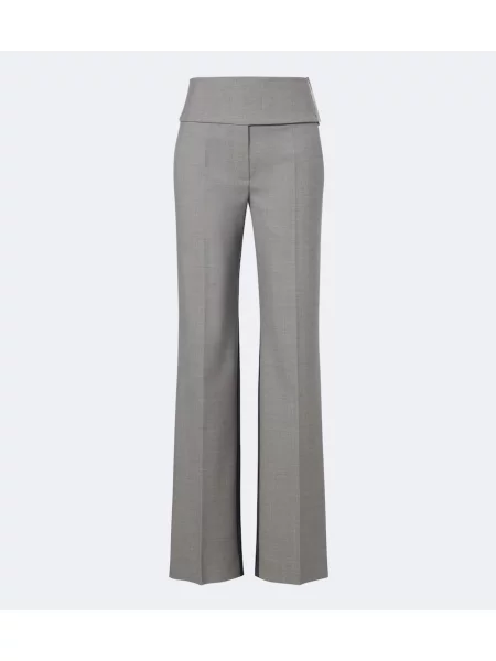 Pantaloni Sportmax de lână gri