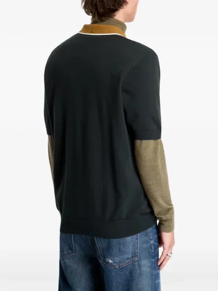 Kötött pólóing Fred Perry zöld