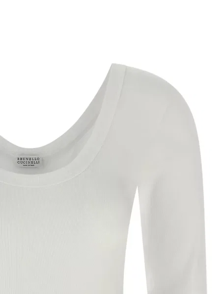 Tricou Brunello Cucinelli alb