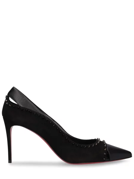Kožené lodičky Christian Louboutin čierna