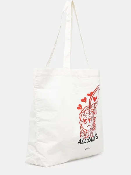 Сумка Allsaints белая
