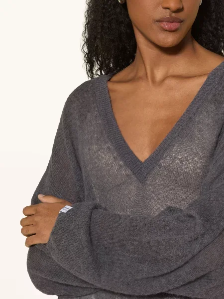 Sweter Z Alpaki grau