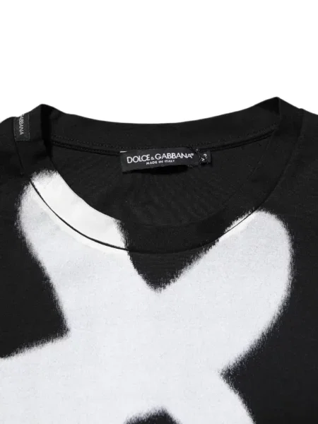 Tricou Dolce & Gabbana cu imagine negru