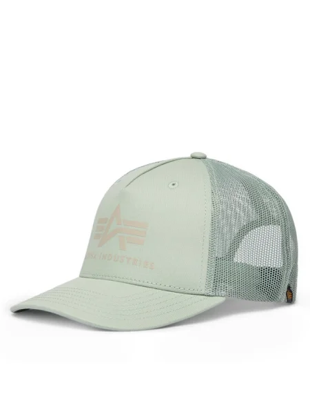 Alpha Industries Șapcă Trucker Basic verde