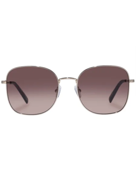 LE SPECS Sunčane naočale tamno smeđa / zlatna crna