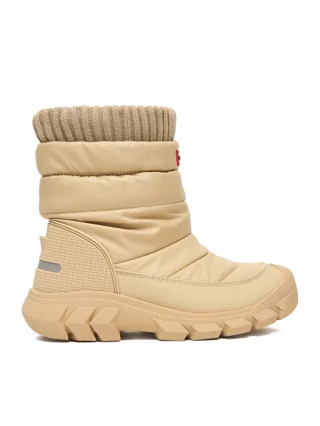 Дутики Hunter бежевые