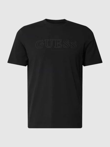 T-shirt z nadrukiem z logo model ‘ALPHY’ Guess Activewear