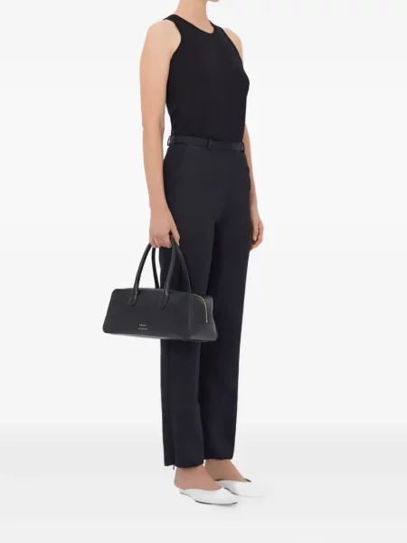 Pantaloni Loulou De Saison negru