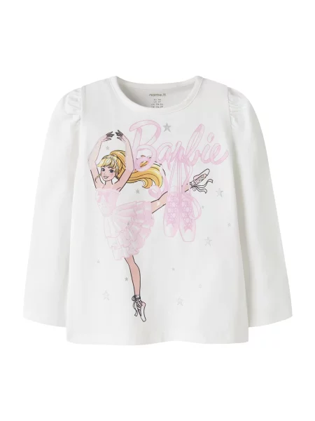 NAME IT Tricou NMFordi Barbie bej / galben / roz alb