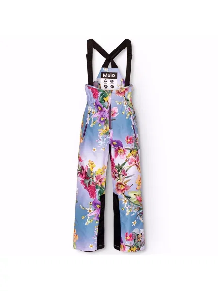 Дитячий Аутдор та гірськолижні штани Molo бузковий поліестер/перероб.