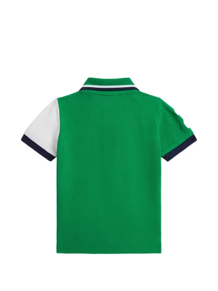 Koszulka polo dziecięca Polo Ralph Lauren zielona