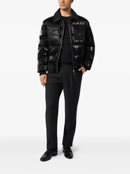 Geacă cu puf Philipp Plein negru