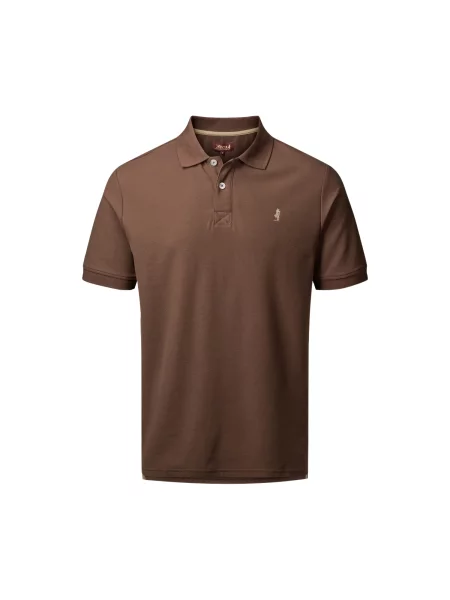 MCS Tričko Hurst světlemodrá / tmavě hnědá