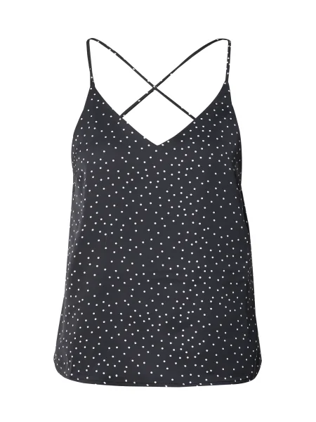 ONLY Top ONLLENA MAYA negru alb