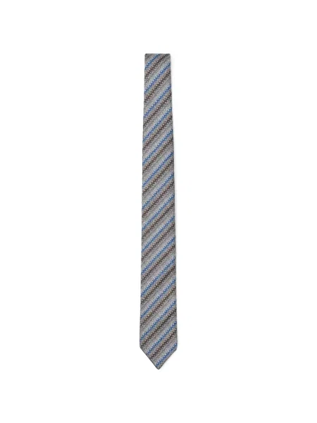 Cravată Missoni de mătase gri