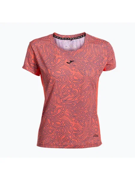 Дамска тениска за бягане Joma R-Nature coral розово