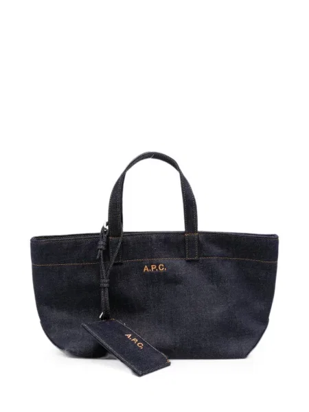 Geantă shopper A.p.c. albastru