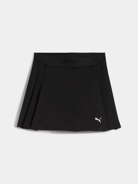 Спідниця міні PUMA Wardrobe Ess Pleated Skirt комбінований верх чорний