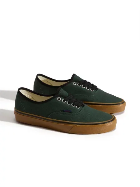 VANS Nízke tenisky Authentic tmavozelená